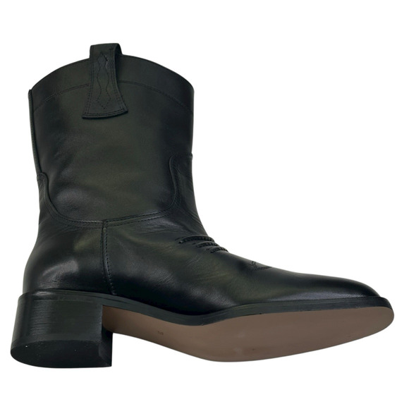 Bibi Lou Briana Western Boots Black Leather Womens Size EU 39 US 8-8.5 New $295 - Picture 6 of 12